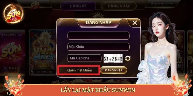 Lấy lại mật khẩu Sunwin