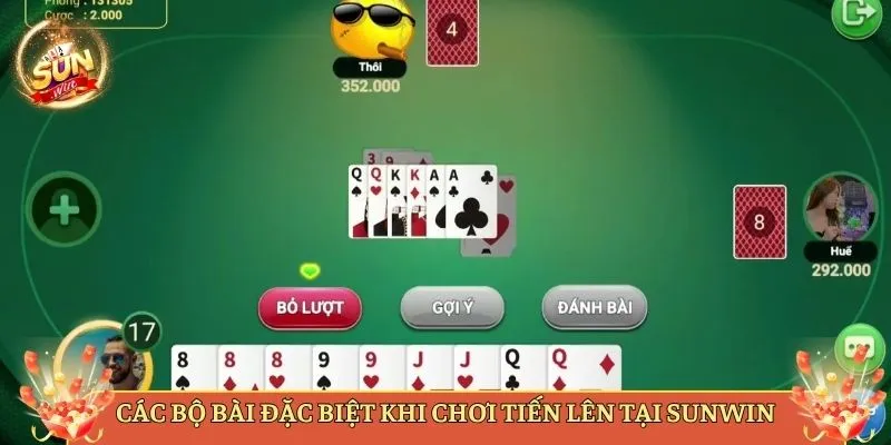 Các Bộ Bài Đặc Biệt Khi Chơi Tiến Lên Tại Sunwin