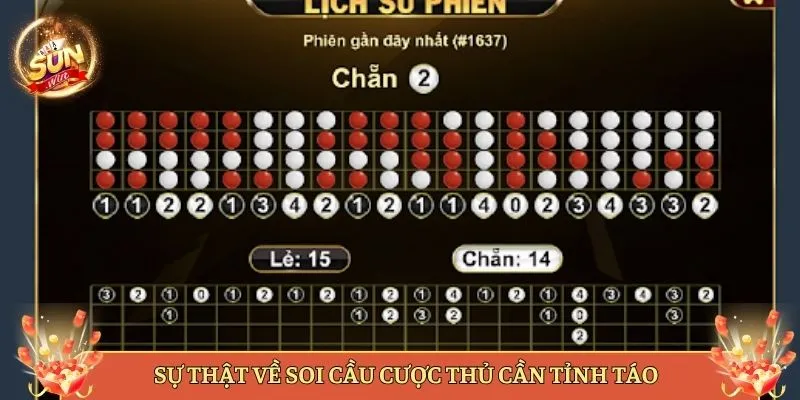 Sự Thật Về Soi Cầu Cược Thủ Cần Tỉnh Táo