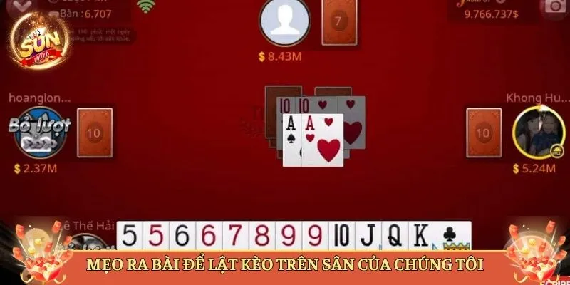 Mẹo Ra Bài Để Lật Kèo Trên Sân Của Chúng Tôi