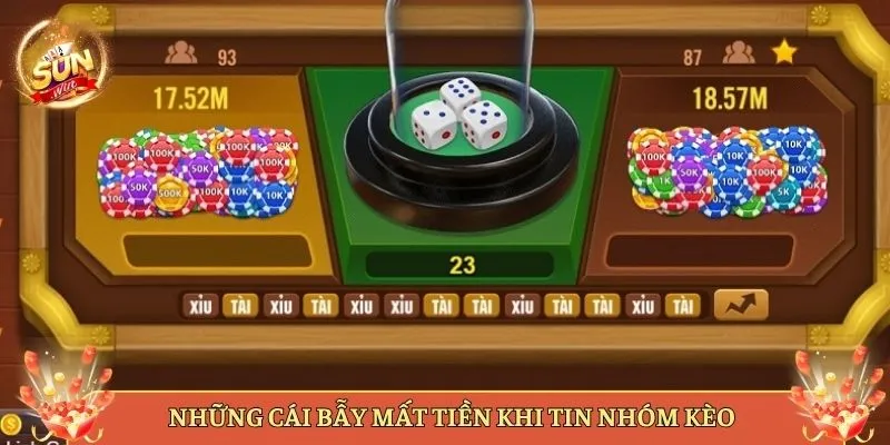 Những Cái Bẫy Mất Tiền Khi Tin Nhóm Kèo